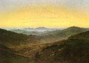 Caspar David Friedrich The Giant Mountains oil painting